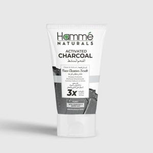Activated Charcoal Face Cleanser Scrub